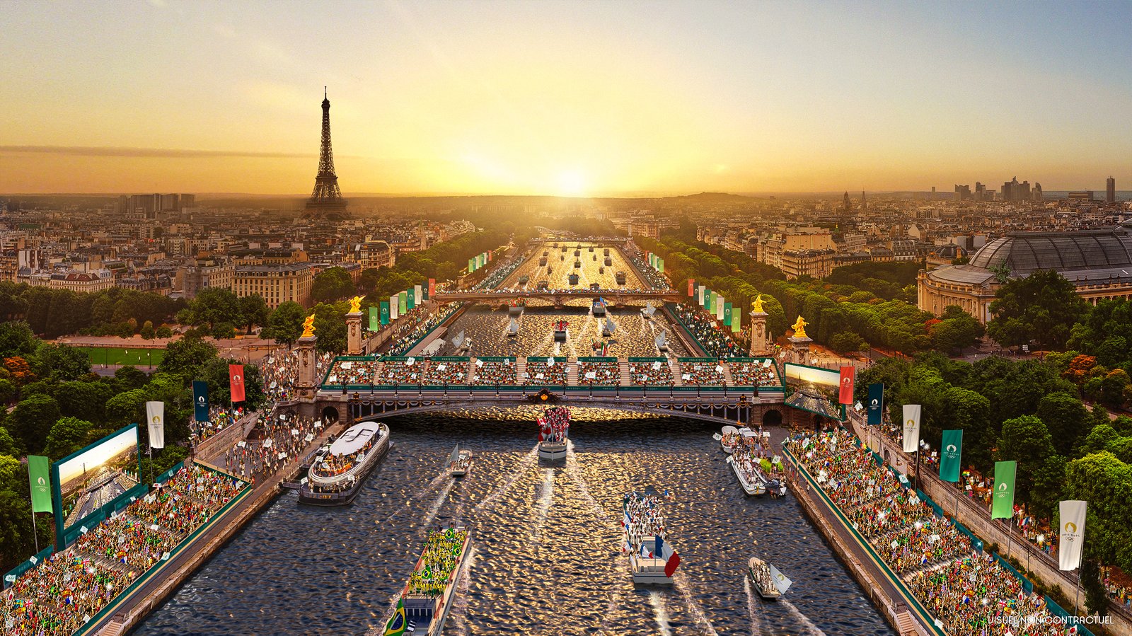 The seine boat cruise